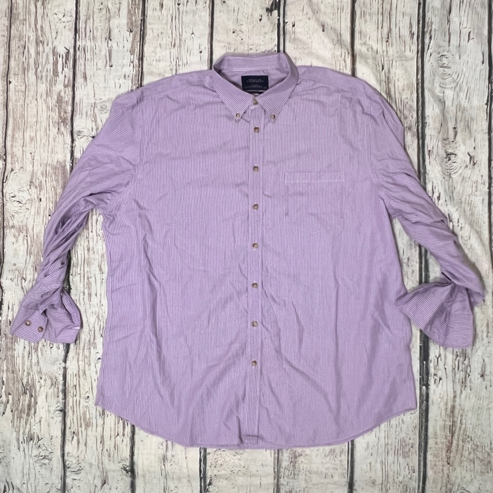 Charles Tyrwhitt Classic Purple Mens Dress Button Down Professional Shirt
